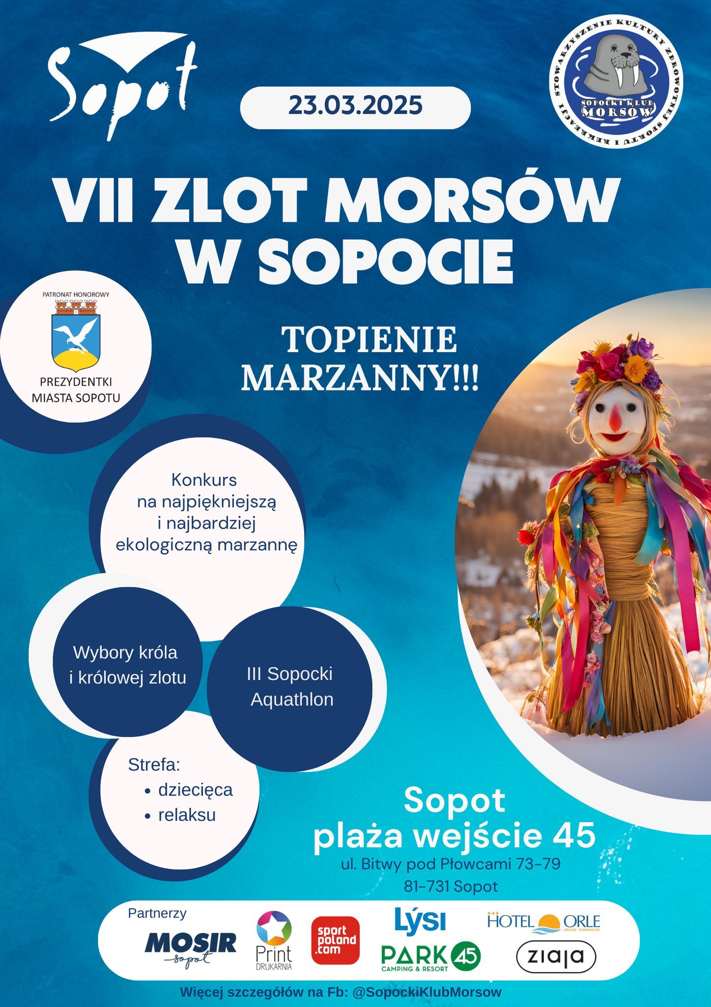 VII Zlot Morsów w Sopocie „Topienie Marzanny”.